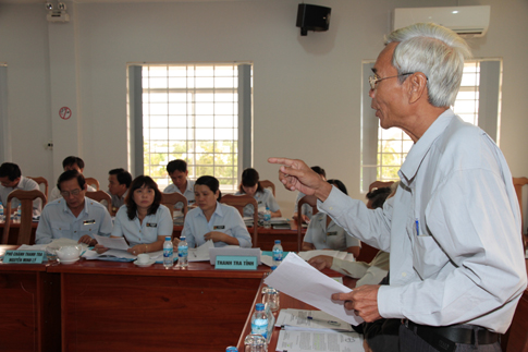 Công dân tỉnh An Giang trình bày nội dung khiếu nại tại buổi tiếp dân đầu tháng 7/2014
