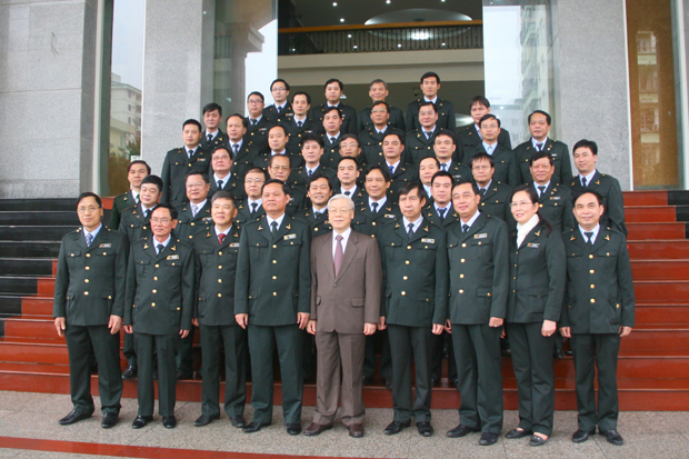 Tổng Bí thư Nguyễn Phú Trọng thăm và làm việc với TTCP năm 2015