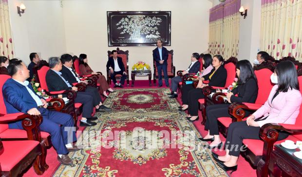 Tổng Thanh tra Chính phủ thăm và làm việc tại tỉnh Tuyên Quang