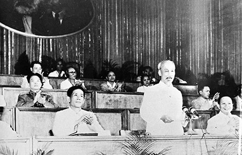 Đoàn Chủ tịch Đại hội đại biểu toàn quốc lần thứ III Đảng Lao động Việt Nam, ngày 5-9-1960.