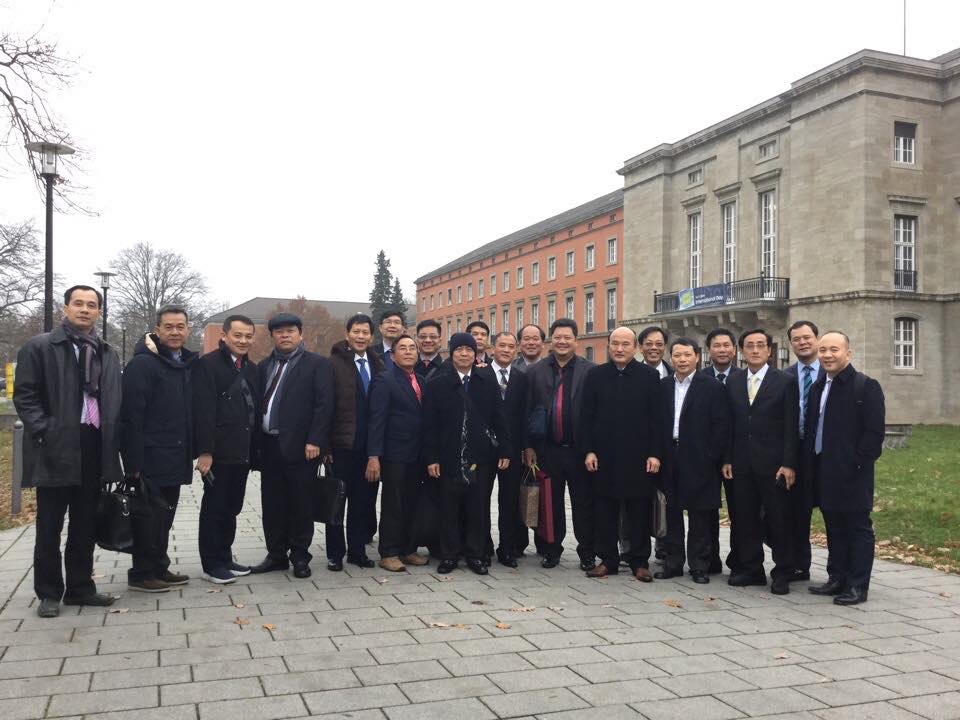 Đoàn cán bộ công chức ngành Thanh tra học tập kinh nghiệm của Liên bang Đức...