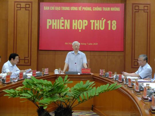 General Secretary, President Nguyen Phu Trong chaired the 18th Central...