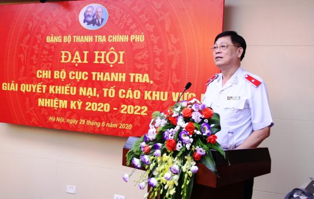 Đại hội Chi bộ Cục I nhiệm kỳ 2020 – 2022