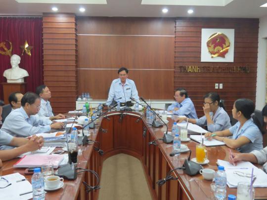 Phó Tổng Thanh tra Chính phủ Nguyễn Chiến Bình làm việc với UBND tỉnh Bình Thuận