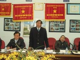 Phó tổng Thanh tra Lê Tiến Hào làm việc với Trường Cán bộ Thanh tra