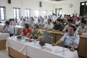 Bế giảng lớp bồi dưỡng nghiệp vụ thanh tra viên khóa 10/2013