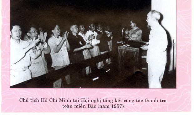 Chủ tịch Hồ Chí Minh và các đ/c lãnh đạo Đảng và Nhà nước với ngành Thanh tra