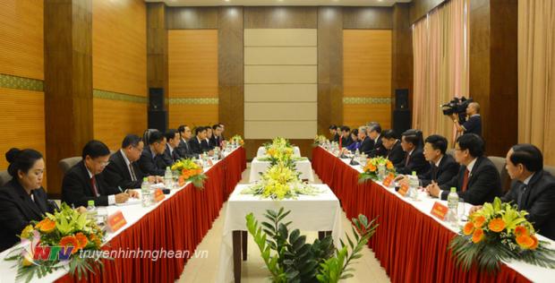 Hội đàm cấp cao Ủy ban Kiểm tra Trung ương 2 nước Việt Nam - Lào