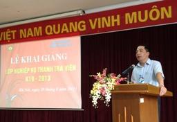 Khai giảng lớp bồi dưỡng nghiệp vụ thanh tra viên khóa 19-2013
