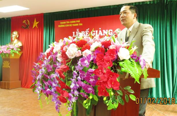 Bế giảng lớp Thanh tra viên chính K1/2018