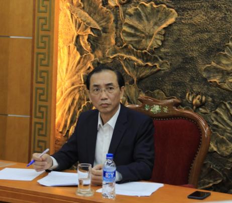 Phó Tổng Thanh tra Chính phủ Đặng Công Huẩn làm việc với Trung tâm Thông tin