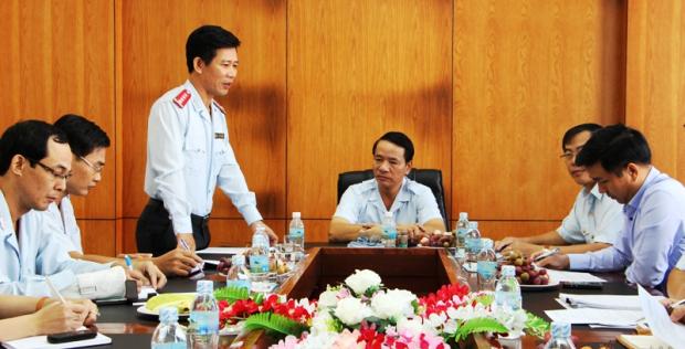 Phó Tổng Thanh tra Chính phủ Nguyễn Văn Thanh làm việc với Trung tâm Đào tạo,...