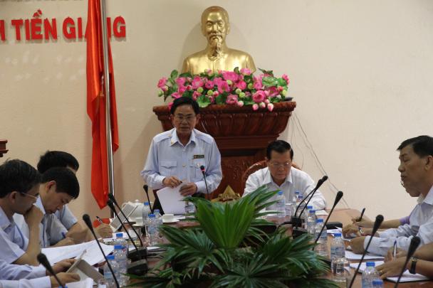 Công bố Quyết định thanh tra trách nhiệm Chủ tịch UBND tỉnh Tiền Giang