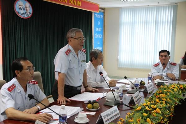 Tổng Thanh tra Chính phủ Phan Văn Sáu tiếp công dân tại TP Hồ Chí Minh