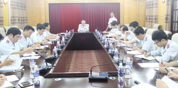 Tổng Thanh tra Chính phủ Phan Văn Sáu làm việc với Cục IV
