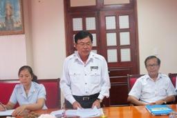 Phó tổng Thanh tra Chính phủ Nguyễn Chiến Bình làm việc tại tỉnh Quảng Ninh