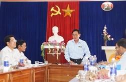 Phó tổng Thanh tra Chính phủ Nguyễn Chiến Bình làm việc tại tỉnh Kon Tum