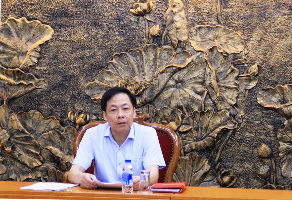 Phó Tổng Thanh tra Chính phủ Trần Ngọc Liêm làm việc với Cục Phòng, chống...