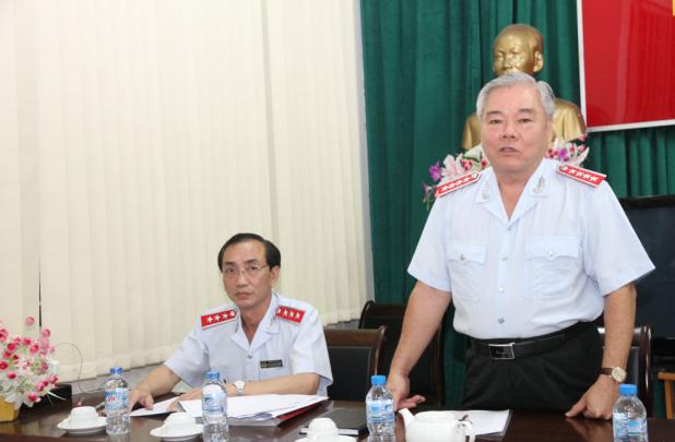 Tổng Thanh tra Phan Văn Sáu làm việc với các đơn vị phía Nam