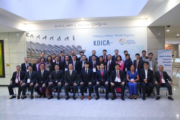 Đoàn công tác ngành thanh tra tham gia khóa học tăng cường năng lực tại Hàn Quốc