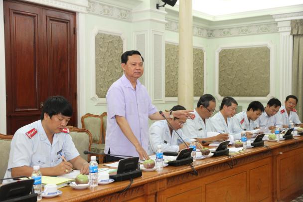 Tổng Thanh tra Chính phủ làm việc với UBND TP Hồ Chí Minh về kế hoạch tổng...