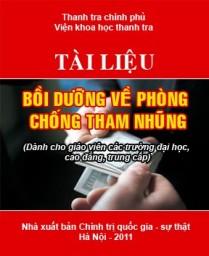 Chỉ thị của Thủ tướng Chính phủ về việc đưa nội dung phòng, chống tham nhũng...
