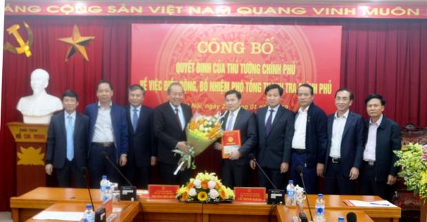 Công bố quyết định bổ nhiệm Phó Tổng Thanh tra Chính phủ