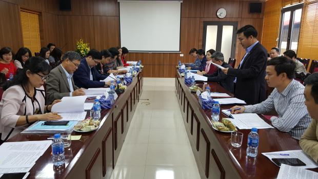 Nghiệm thu đề tài cấp Bộ “Tổ chức các cơ quan thanh tra nhà nước theo hướng...