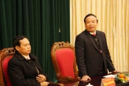 Tổng Thanh tra Chính phủ làm việc tại Thanh Hóa