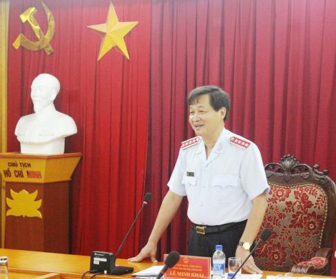 Thanh tra Chính phủ họp giao ban công tác tháng 7/2018