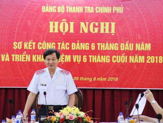 Họp BCH Đảng bộ Thanh tra Chính phủ