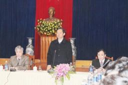 Tổng Thanh tra Chính phủ Huỳnh Phong Tranh thăm và làm việc tại Yên Bái