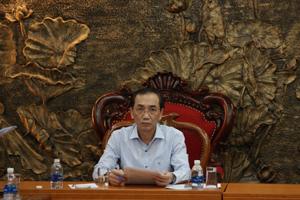 Phó Tổng Thanh tra Chính phủ Đặng Công Huẩn làm việc với Ban Quản lý các dự...