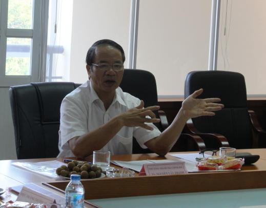 Phó Tổng Thanh tra Chính phủ Nguyễn Văn Thanh làm việc với Trường Cán bộ...