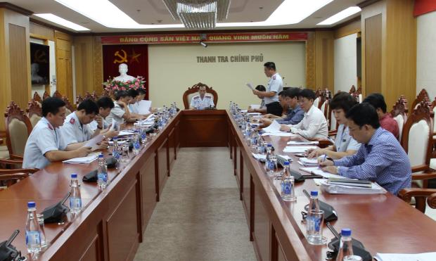 Họp Hội đồng Thi đua khen thưởng ngành Thanh tra tháng 10/2020