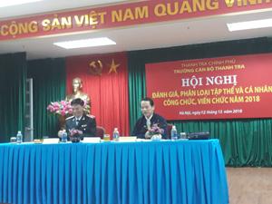 Trường Cán bộ Thanh tra Tổng kết công tác năm 2018