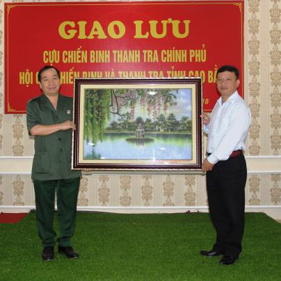 Hội Cựu chiến binh cơ quan Thanh tra Chính phủ thăm quê hương cách mạng tỉnh Cao Bằng