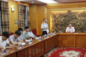 Phó Tổng Thanh tra Chính phủ Nguyễn Đức Hạnh làm việc với Cục I