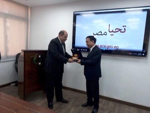 Đoàn đại biểu ngành Thanh tra thăm và làm việc tại Ai Cập