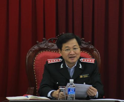 Tổng Thanh tra Chính phủ làm việc với Vụ Kế hoạch, Tài chính và Tổng hợp