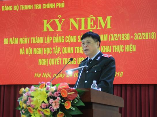 Thanh tra Chính phủ Kỷ niệm 88 năm thành lập Đảng Cộng sản Việt Nam
