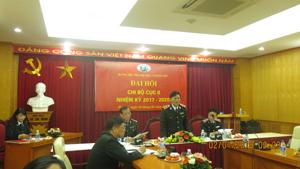 Chi bộ Cục II đại hội nhiệm kỳ 2017-2020