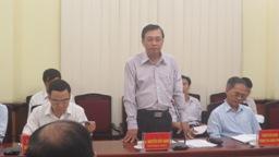 Phó tổng Thanh tra Chính phủ Nguyễn Đức Hạnh làm việc với UBND tỉnh Quảng Ninh