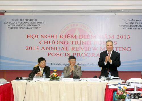Hội nghị kiểm điểm, đánh giá kết quả thực hiện năm 2013 Chương trình Poscis