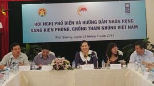 ​​Hội nghị phổ biến và hướng dẫn nhân rộng sáng kiến PCTN Việt Nam tại Hải Phòng