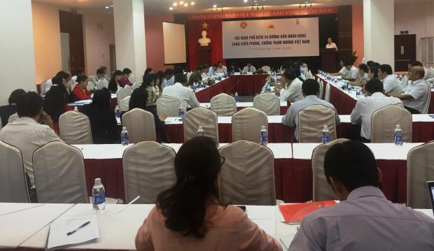 Hội nghị phổ biến và hướng dẫn nhân rộng sáng kiến PCTN Việt Nam