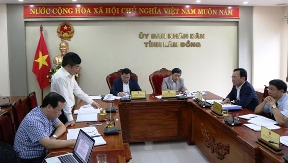 Phó Tổng Thanh tra Chính phủ Trần Văn Minh làm việc tại Lâm Đồng