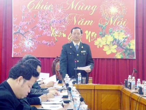 Họp bàn triển khai kế hoạch công tác thanh tra năm 2014