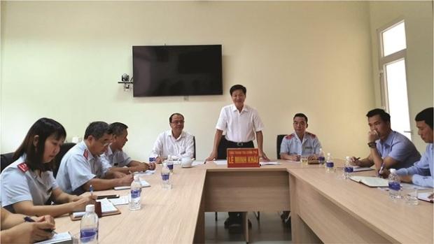 Tổng Thanh tra Chính phủ Lê Minh Khái tiếp công dân định kỳ tại TP Hồ Chí Minh