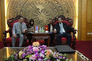 The Delegation of International Anti-Corruption Commission of Thailand (NACC).